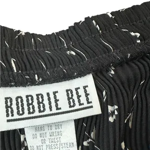 VTG Bobbie Bee Crinkle Pleated Midi Skirt Floral Whimsigoth Fairy Grunge Boho thumbnail 5