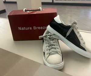 Nature Breeze Monochrome Casual Sneakers Brand NEW!! With box size 6 thumbnail 1