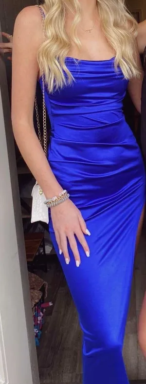 Windsor Royal Blue Maxi Dress thumbnail 1