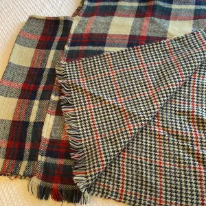 Fleece Sweater Blanket Poncho Tartan Plaid One Size Red Navy Tan Hunter Green thumbnail 8