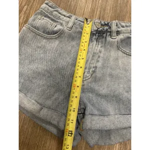 PACSUN‎ - Blue Denim Mom Shorts, Women's 26, MUST SEE! 100% Cotton thumbnail 4