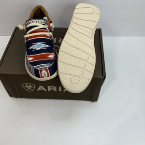 Ariat Women's Blue and Red Patterned Sneakers thumbnail 7