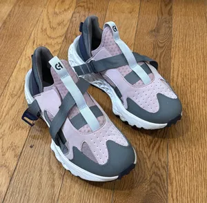 Women's Size 8 COLE HAAN ZERØGRAND Monk Strap Running Shoe Pink Gray Athletic thumbnail 1