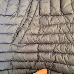 Halifax Navy Puffer Quilted Jacket Size Large Blue thumbnail 6