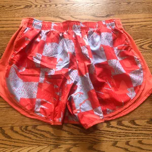 Nike Tempo Running Shorts Orange Blue thumbnail 2