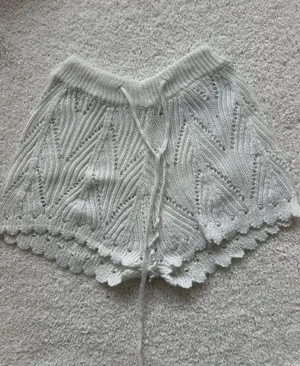 knit shorts White Size XS thumbnail 1