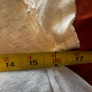 NWOT‎ FREE PROPLE white t shirt wide bottom size Xs thumbnail 5