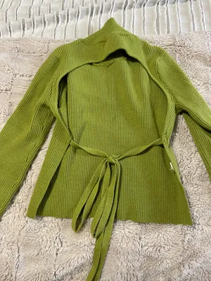 Nasty Gal Open Back Turtleneck thumbnail 6