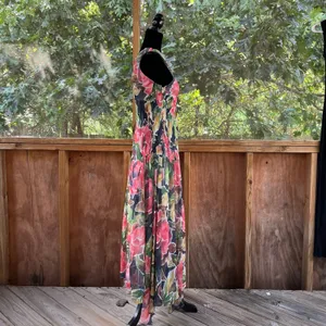 ASOS Design Women's Colorful Floral Print One Shoulder Midi Dress Size 6 thumbnail 2