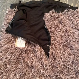 NWT ZARA purple faux feathers mini dress XS thumbnail 11