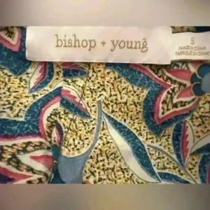 BISHOP +‎ YOUNG SAINT MARTIN HALTER MIDI SATIN FLORAL DRESS Size Small $108 thumbnail 8