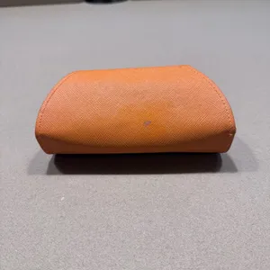 Tory Burch Burnt Orange Glasses/ Sunglasses Case thumbnail 3