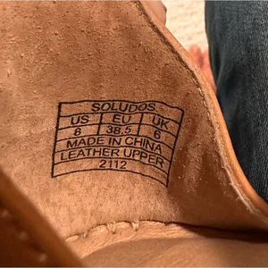 SOLUDOS STRAPY Women's Tan Sandals SIZE 8 thumbnail 7