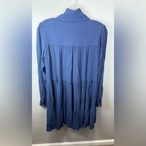Sézane Women’s Navy Blue Long Sleeve Selena‎ Dress Size 34/XS thumbnail 2