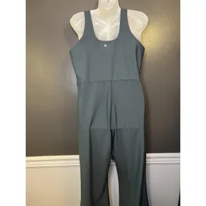 Old Navy Active Powersoft Jumpsuit Womens XL Blue Scoop Neck Go-Dry Athletic thumbnail 7