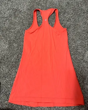 Lululemon Cool Racerback Tank 6 Orange thumbnail 2