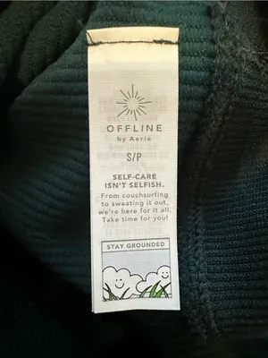 Aerie Offline Seamless Crop Top Short Sleeve Athletic Athleisure Yoga Outdoors thumbnail 3
