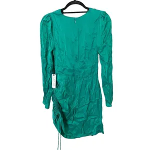SAYLOR Adrienne‎ Satin Cowlneck Dress NWT Sz Sm thumbnail 3