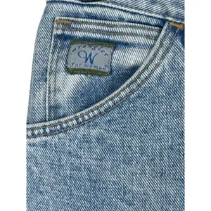 VTG Wrangler Med Wash High Waist Mom Jeans 90s 12 X 34 thumbnail 3