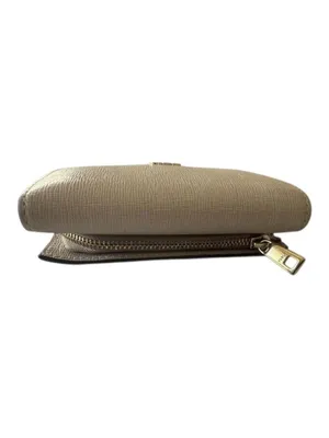 Furla Trifold Wallet Leather Bifold Wallet One Size Beige thumbnail 3