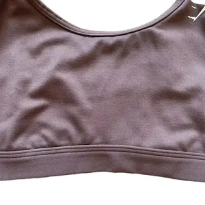 Gymshark Chocolate Brown Womens Sports Bra SZ S thumbnail 6