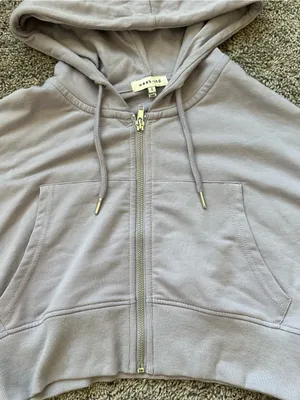 Cropped Lavender Zip thumbnail 3