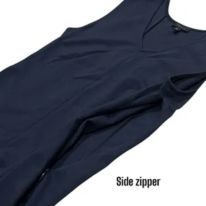 Theory Navy Blue Chic Careerwear‎ Going Out Mini Dress Women’s Size S thumbnail 6