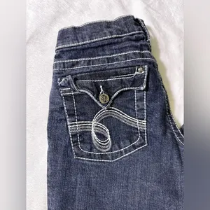 Classic Indigo Flare Jeans Blue Size 26 thumbnail 6