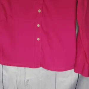 Converse One Star Bright Pink Y2K Retro Casual Utility Camp Button-Up Shirt thumbnail 4