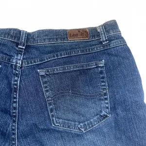 Lee Relaxed Bootcut At The Waist Classic Fit Womans Plus Size 16 Dark Denim Jean thumbnail 9