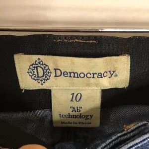 Democracy Women's Ab Technology Dark Denim Skinny Jeans Size‎ 10 thumbnail 4