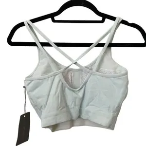CRANE & LION‎ Studio Sports Bra Wan Blue NWT thumbnail 3