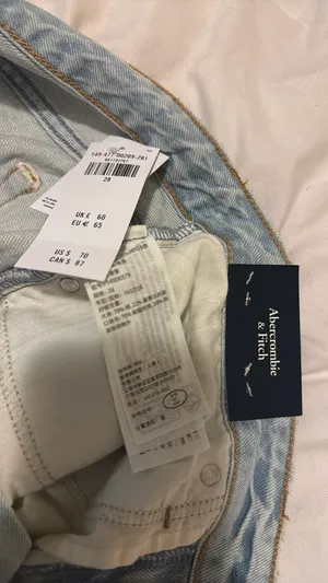 Curve Love Abercrombie Low Rise Baggy Shorts thumbnail 11