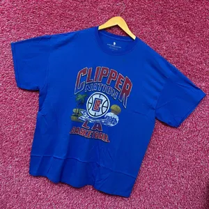 NBA LA Clippers Blue Clipper Nation Tshirt size extra large thumbnail 3