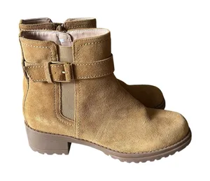 Cole Haan Catherine Ankle Bootie Waterproof Brown Suede Leather Women's 7.5‎ thumbnail 1