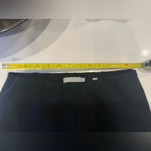 Vince navy Ribbed Waistband Pants thumbnail 3