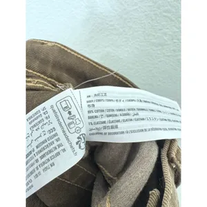 Abercrombie & Fitch Ultra High Rise 90s Straight Leg Jean Size 25 Washed Brown thumbnail 7