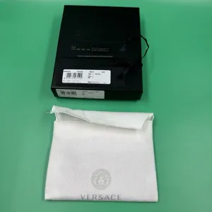 Versace Medusa Key Case Black Vitello New w/ Box Dust Bag Sealed Envelope Italy thumbnail 5