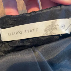NWT Altar´d State Dress Gold/Black Fancy Prom Homecoming Party- Size XS thumbnail 2