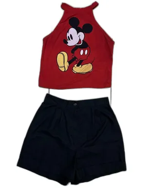 Disney Mickey Mouse crop top thumbnail 1
