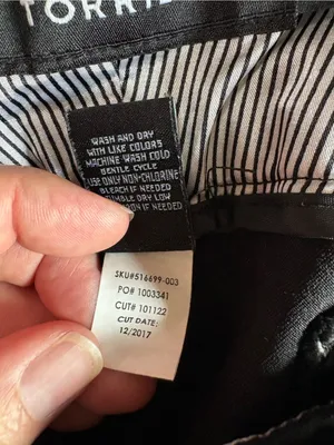 Torrid Womens 16R Black Dress Pants Career Stretch Wide Leg Trouser Plus thumbnail 4
