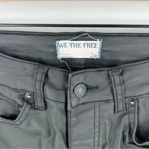 We The Free The Pacifica High Rise Slim Straight‎ Leg Faux Leather Pant thumbnail 3
