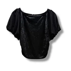 Free People Intimately Midnight Mood‎ Velvet Crop Top Size Medium thumbnail 3