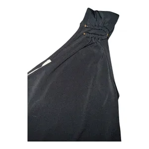 Loft Womens Black Asymmetrical One Shoulder Tank Top, Medium thumbnail 4