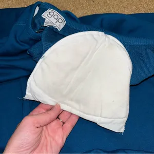NWT 80’s Vintage Shoulder Pads Gap Crewneck Snap Sweatshirt thumbnail 12