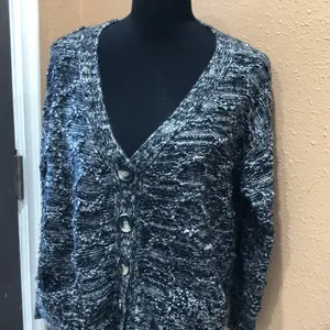 Pol button up knit cardigan thumbnail 3