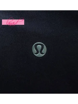 Lululemon If You're Lucky Short Sleeve Naval Blue Moody Mirage Open Cut-Out Back thumbnail 11