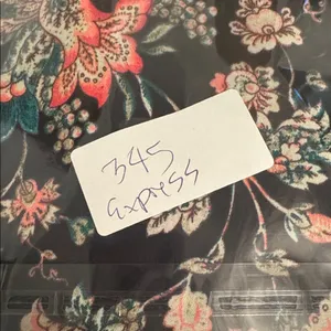 Express floral blouse size large thumbnail 4