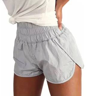Free People Movement The Way Home Shorts Medium Gray thumbnail 1