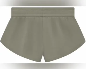 NWT Essentials x Adidas Fear of God Olive shorts fleece thumbnail 2